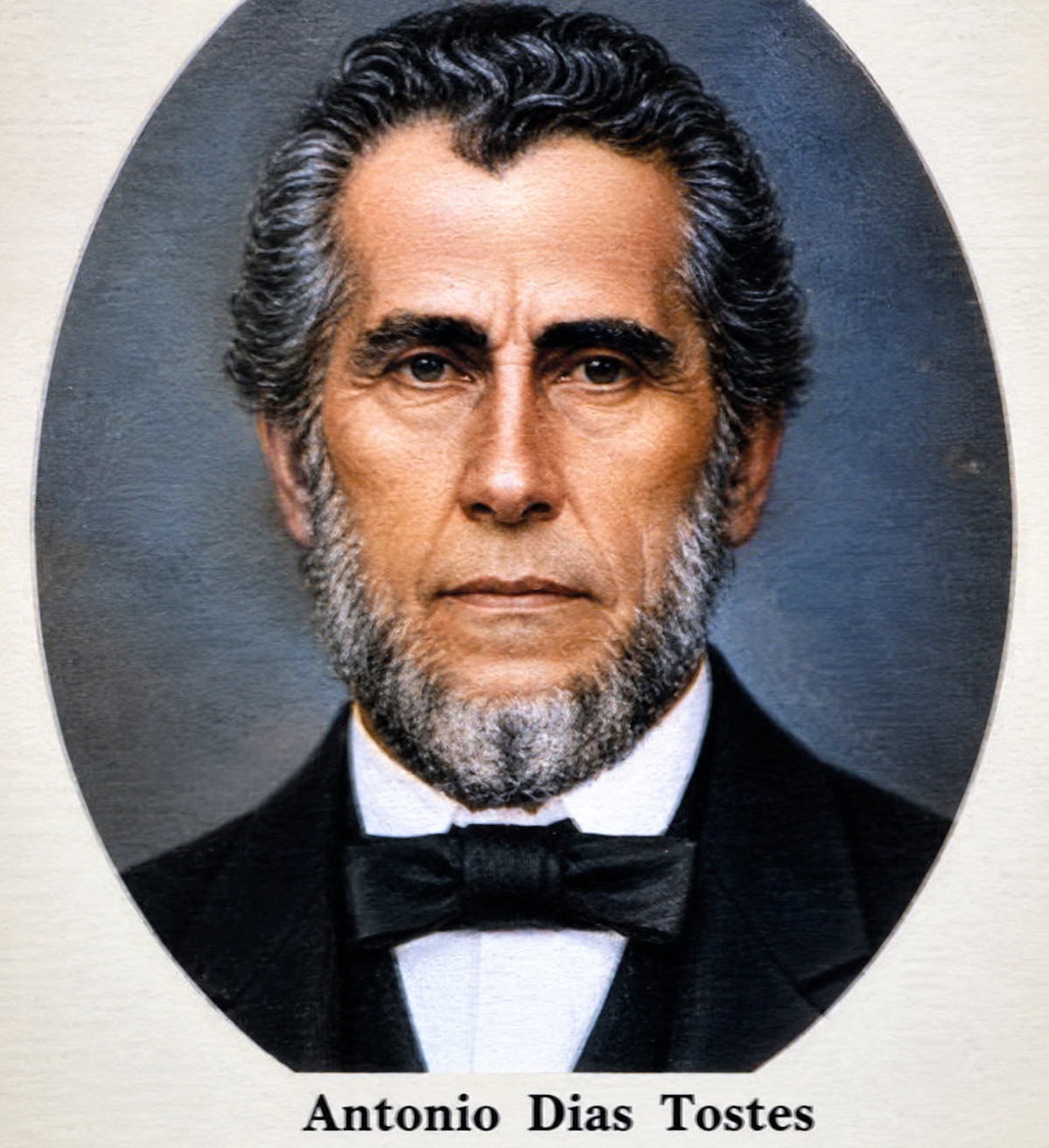 Antônio Dias Tostes (c.1777–1850) — retrato histórico (2). Acervo Pedro Lorenzo Raggio Neto.